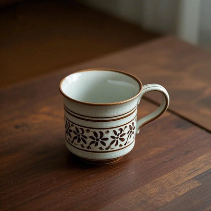 Japanese style cup old-fashioned ceramic cup 5oz Cupajooy