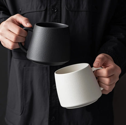 frosted texture ceramic mug 15oz Cupajooy