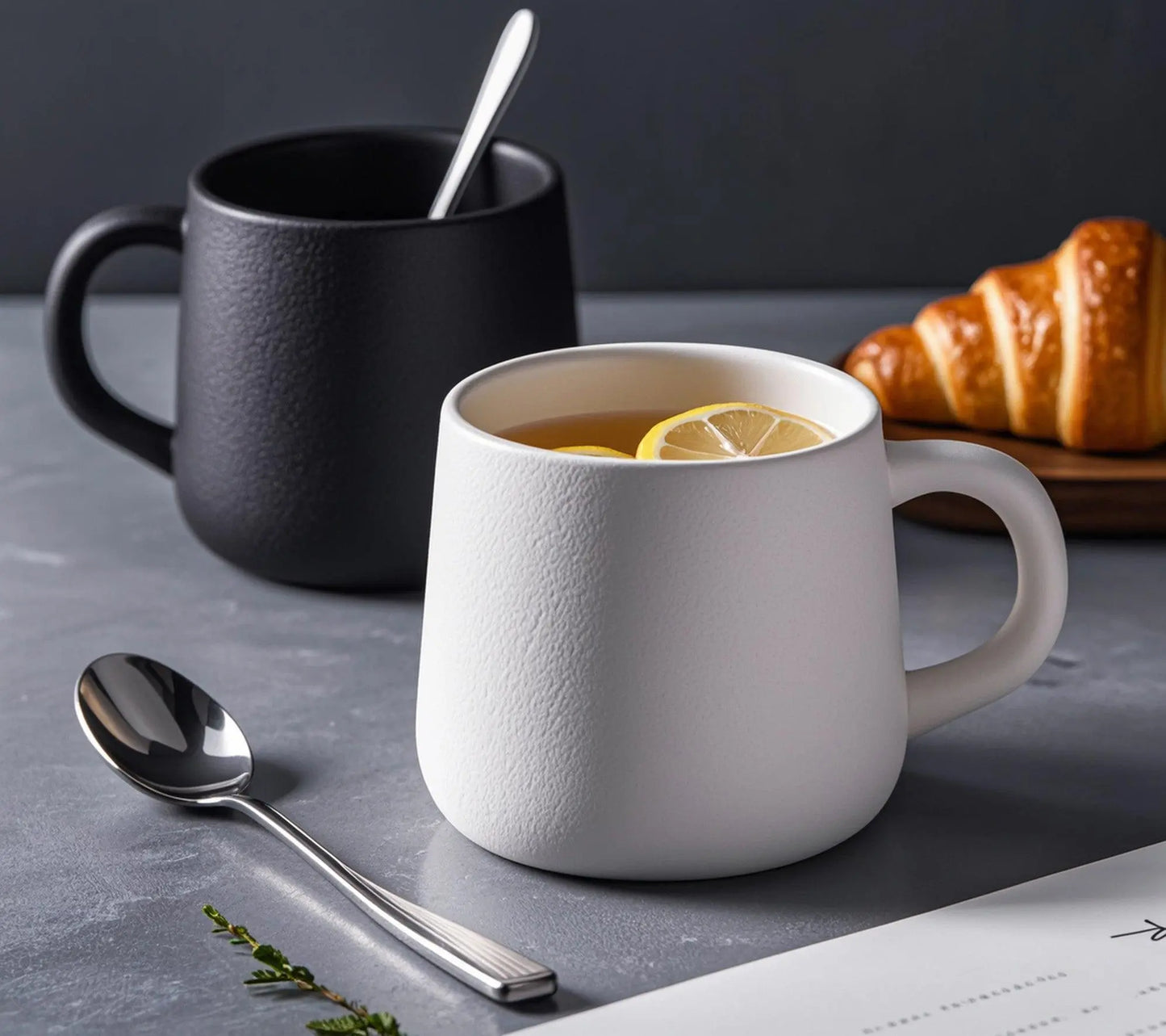 frosted texture ceramic mug 15oz Cupajooy