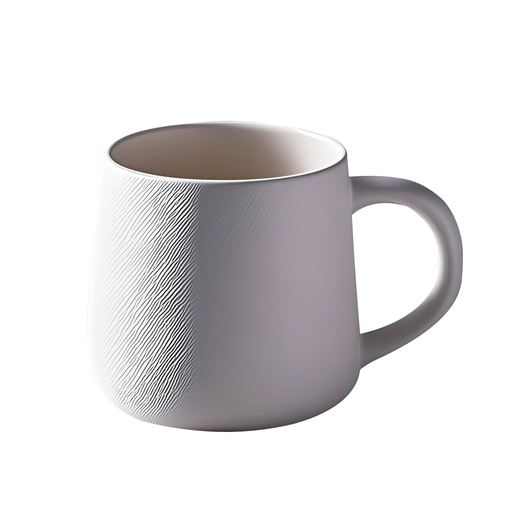 frosted texture ceramic mug 15oz