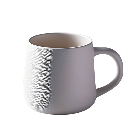 frosted texture ceramic mug 15oz