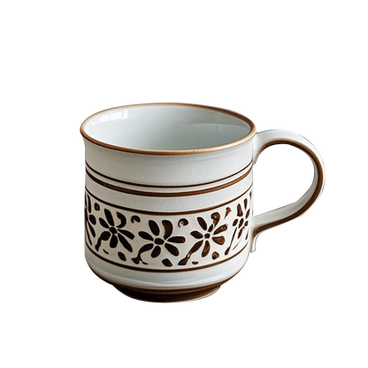 Japanese style cup old-fashioned ceramic cup 5oz